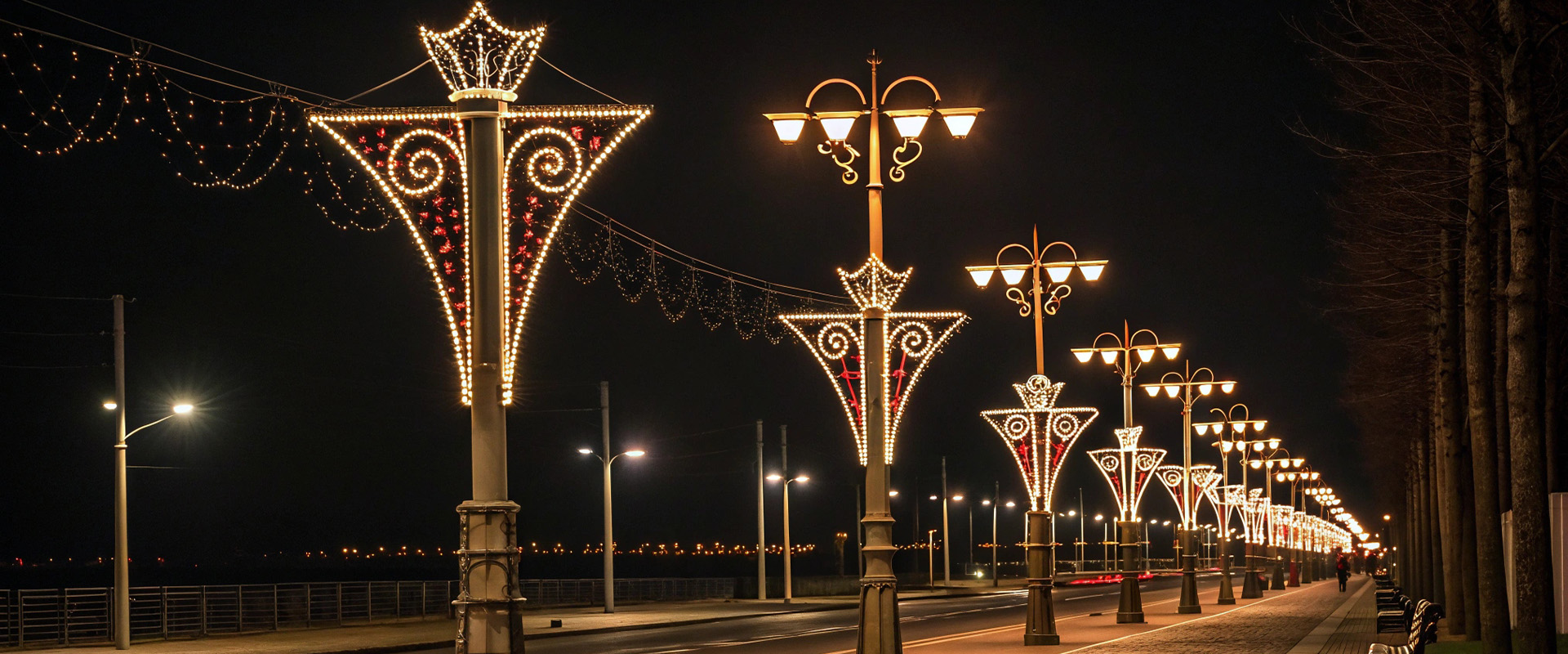 Commercial outdoor street Decor lights