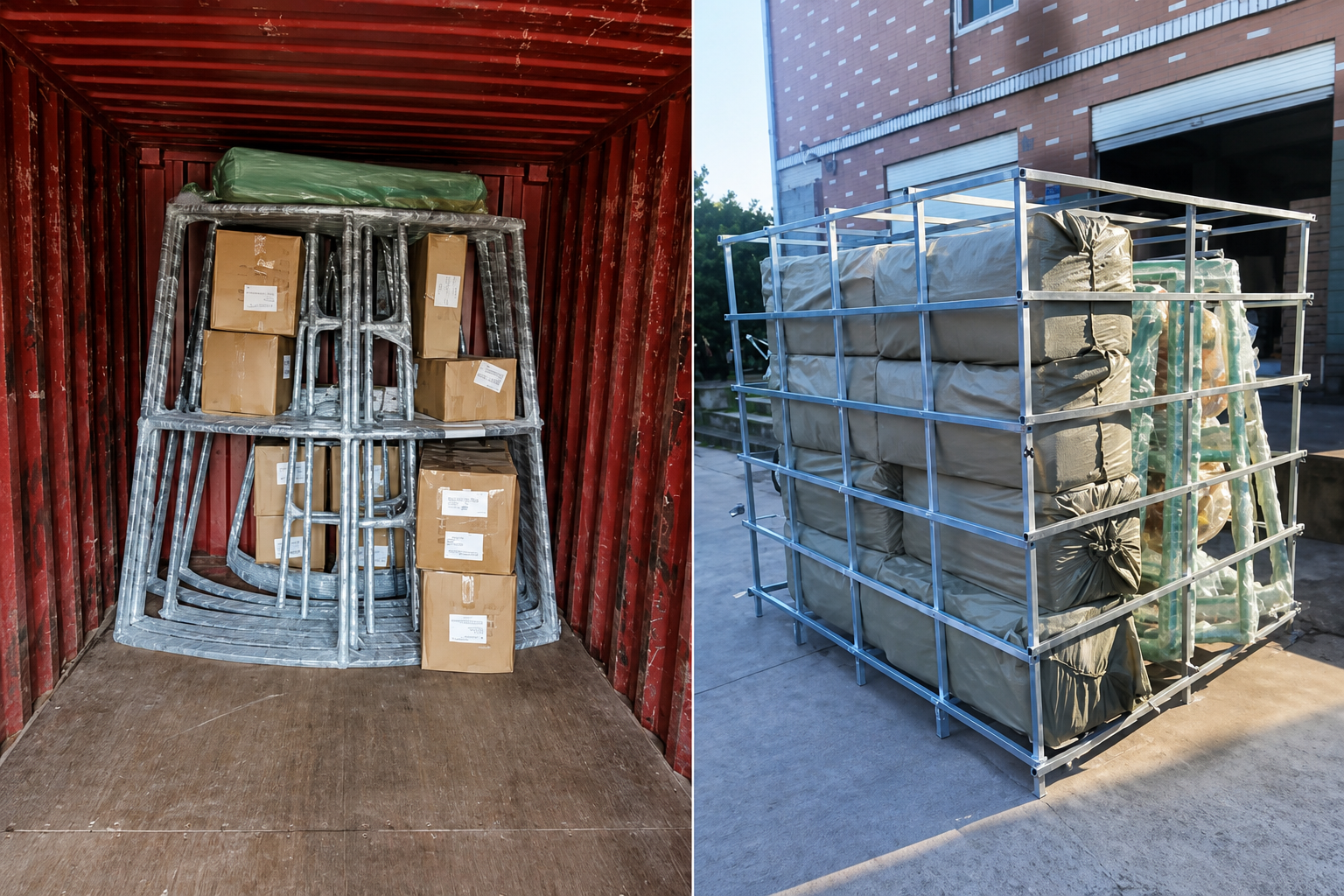 Designed to reduce CBM and shipping risk.